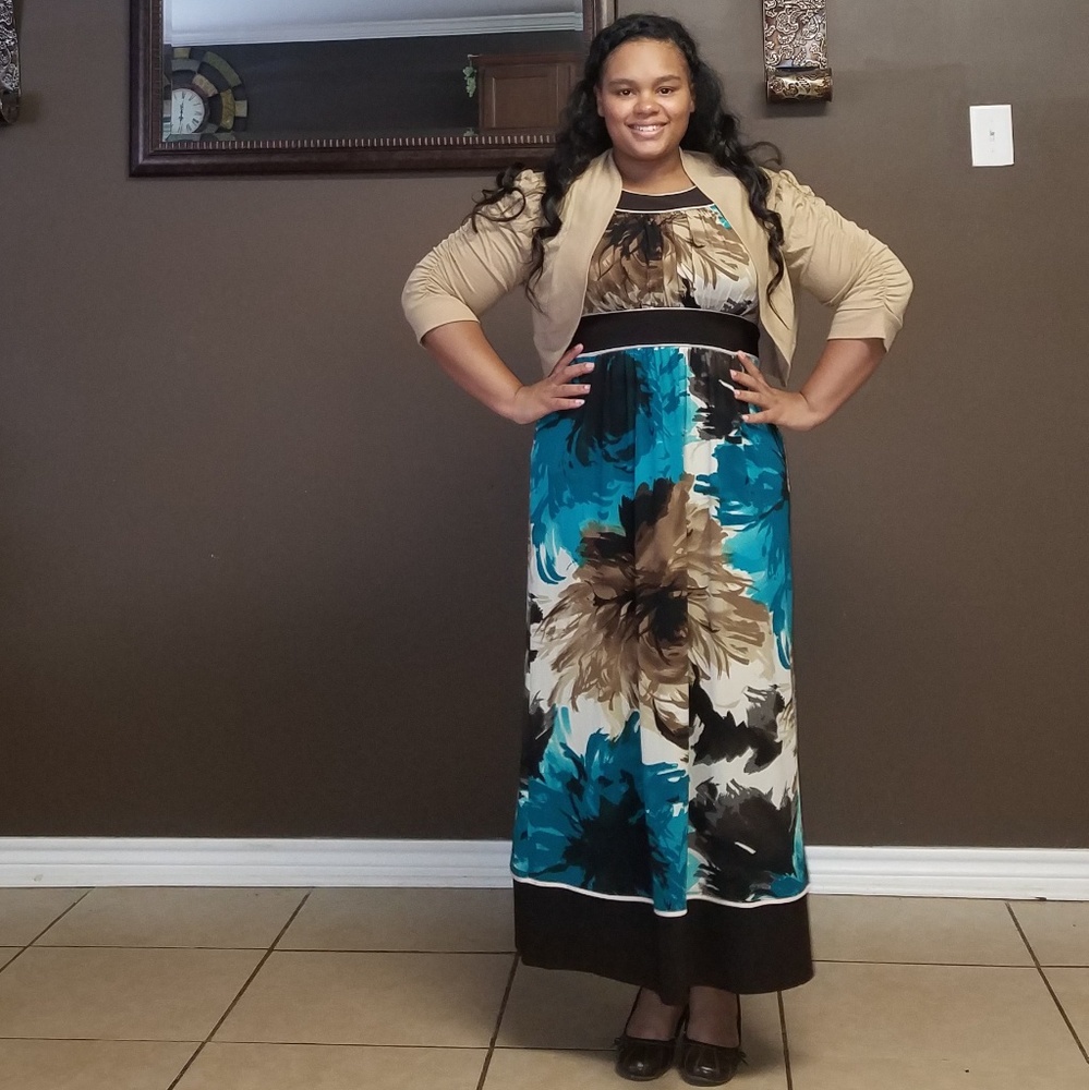 R&M Richard's maxi dress